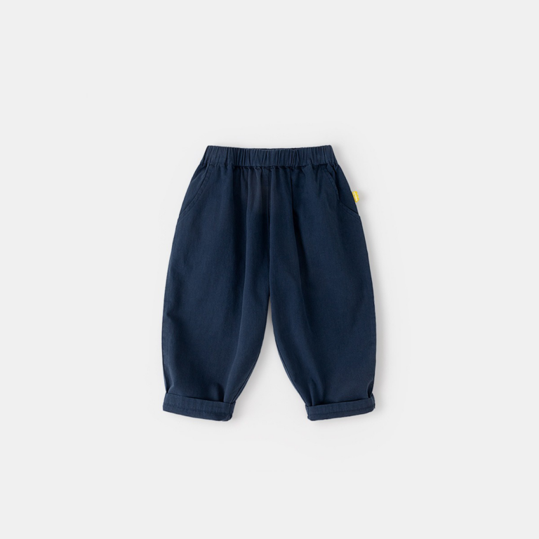 Solid Color Kids Long Pants Outside Wear